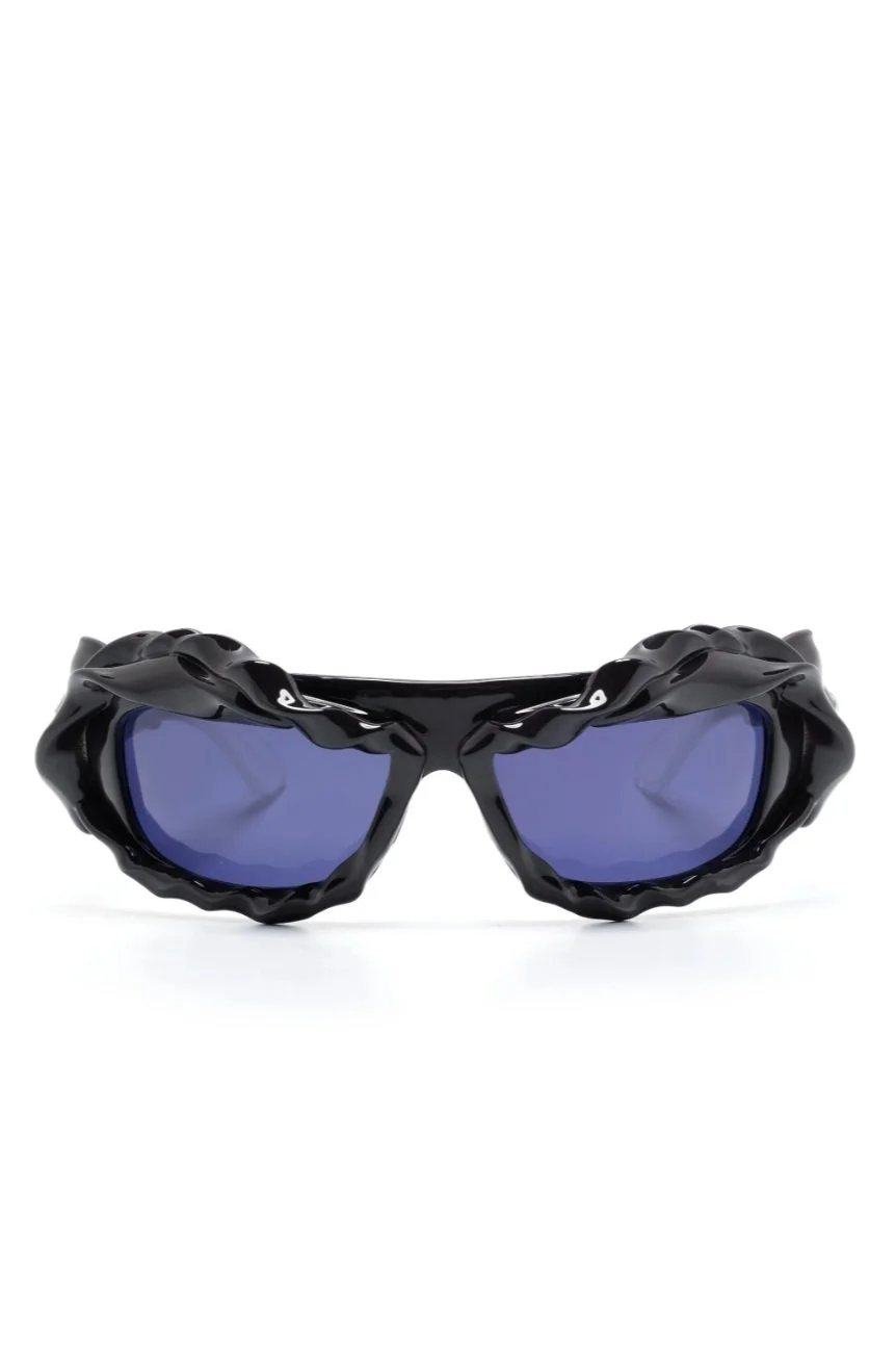 【関税込み】Ottolinger ブルー Twisted サングラス Ottolinger Twisted Sunglasses, Blue — SLOW WAVES